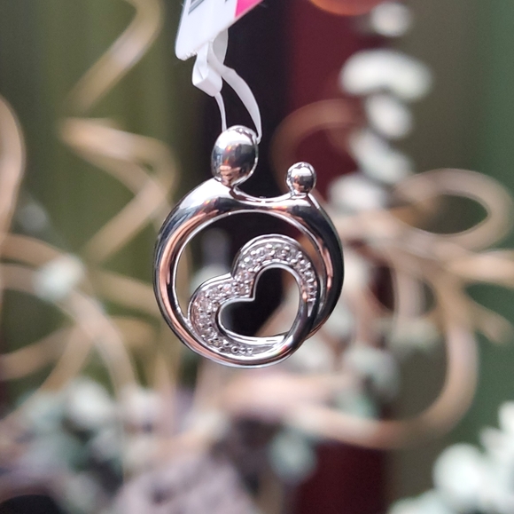 Genuine Diamond Accent Pendant - Picture 8 of 8